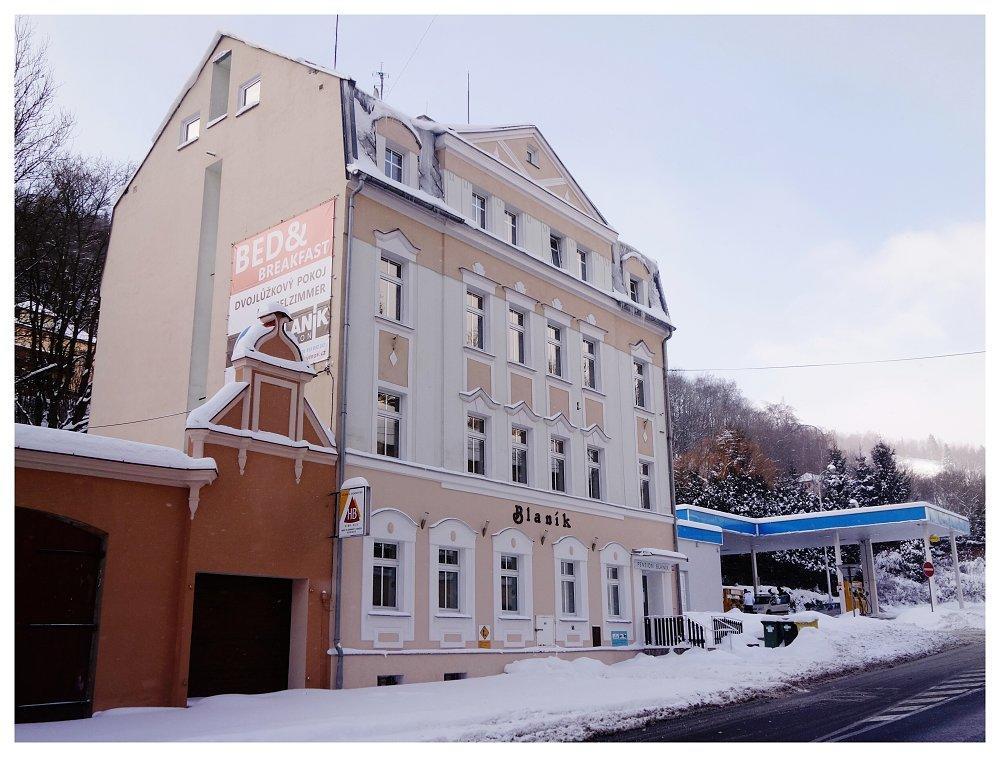 Blanik Hotell Jáchymov Eksteriør bilde